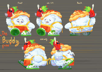 Art toy character sheet Art toy character sheet