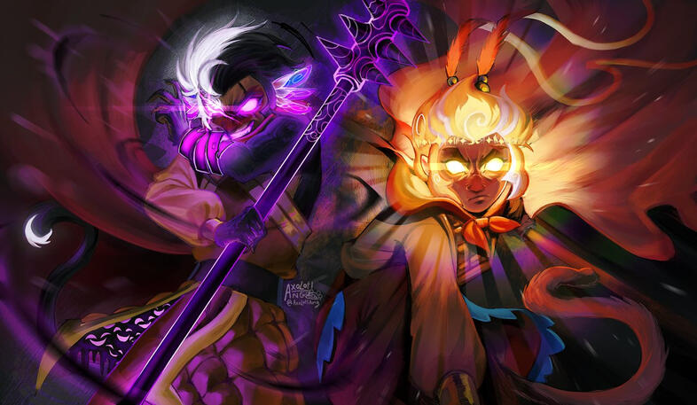 Mei monkie kid by AxolotlAng